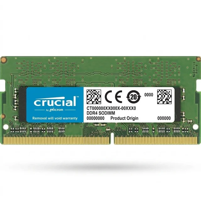 رم لپتاپ DDR4 تک کاناله 8 گیگابایت 3200 مگاهرتز کروشیال مدل CTw18 با تایمینگ CL22 و ولتاژ 1.2 ولت