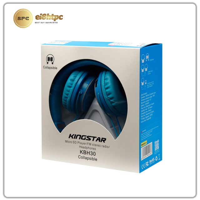 هدفون بی سیم کینگ استار مدل KBH 30 (نو-تعمیری)